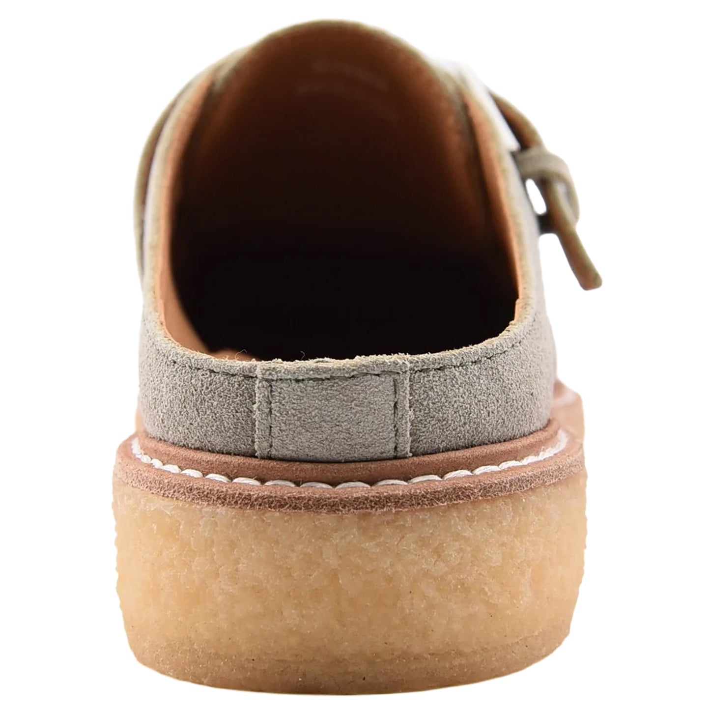 Sage - Back - Sperry Womens-Ladies Captain´s Nubuck Mules