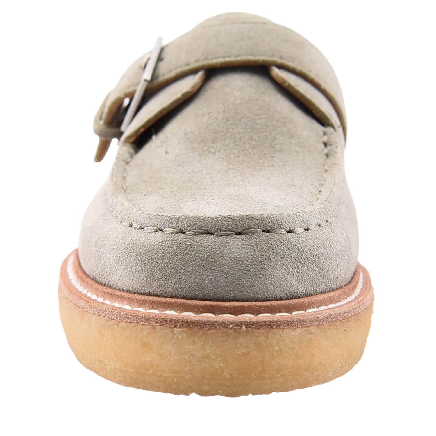 Sage - Side - Sperry Womens-Ladies Captain´s Nubuck Mules