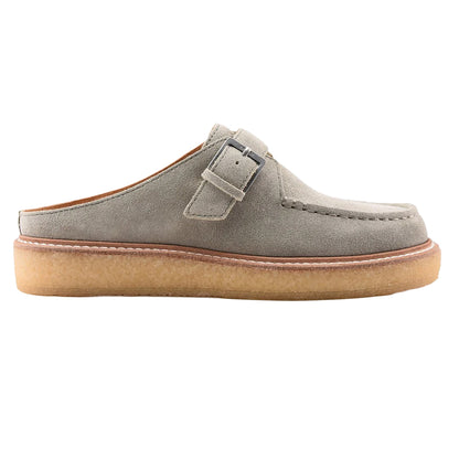 Sage - Pack Shot - Sperry Womens-Ladies Captain´s Nubuck Mules