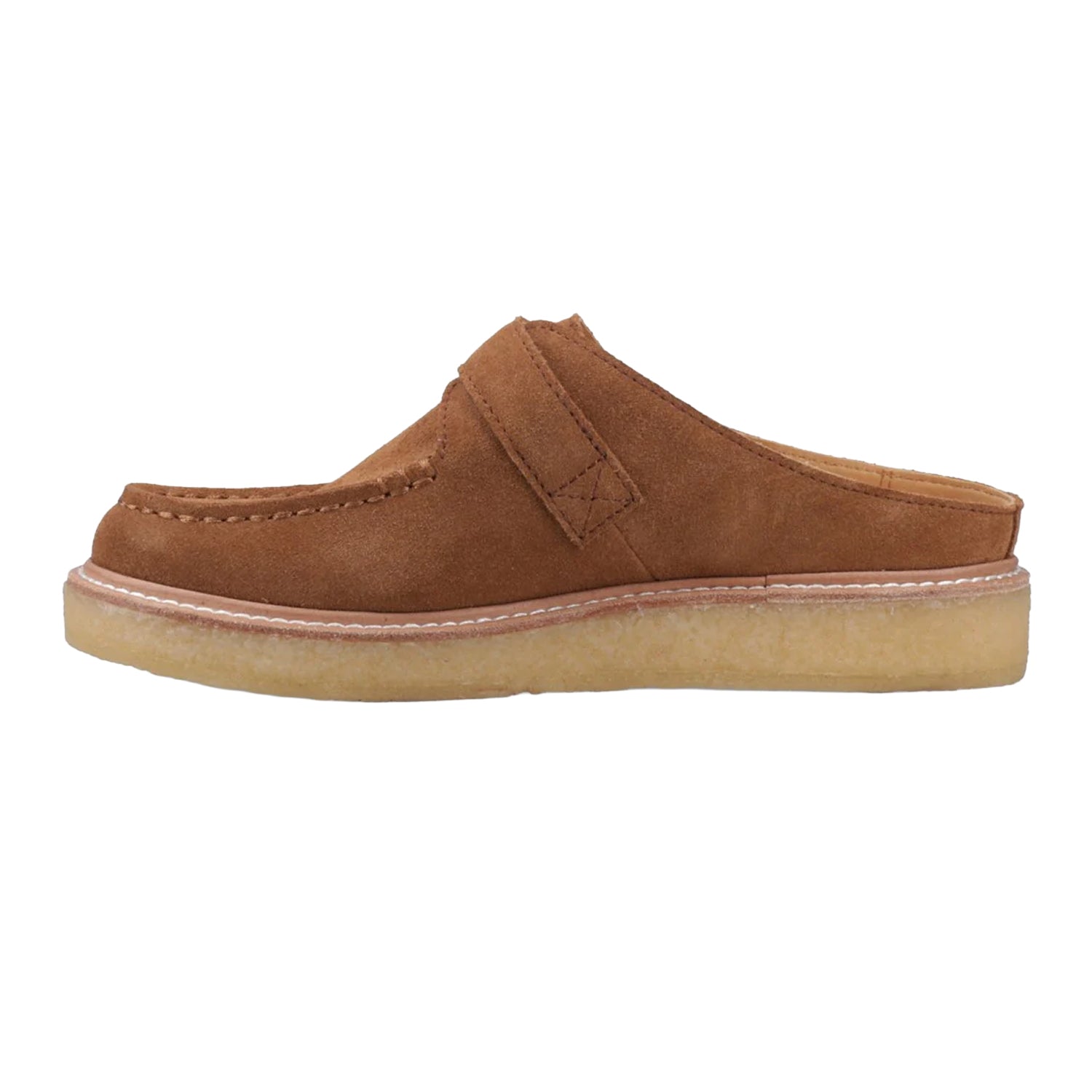Tan - Lifestyle - Sperry Womens-Ladies Captain´s Nubuck Mules