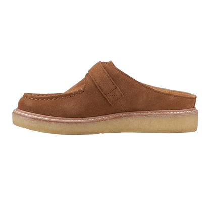 Tan - Lifestyle - Sperry Womens-Ladies Captain´s Nubuck Mules