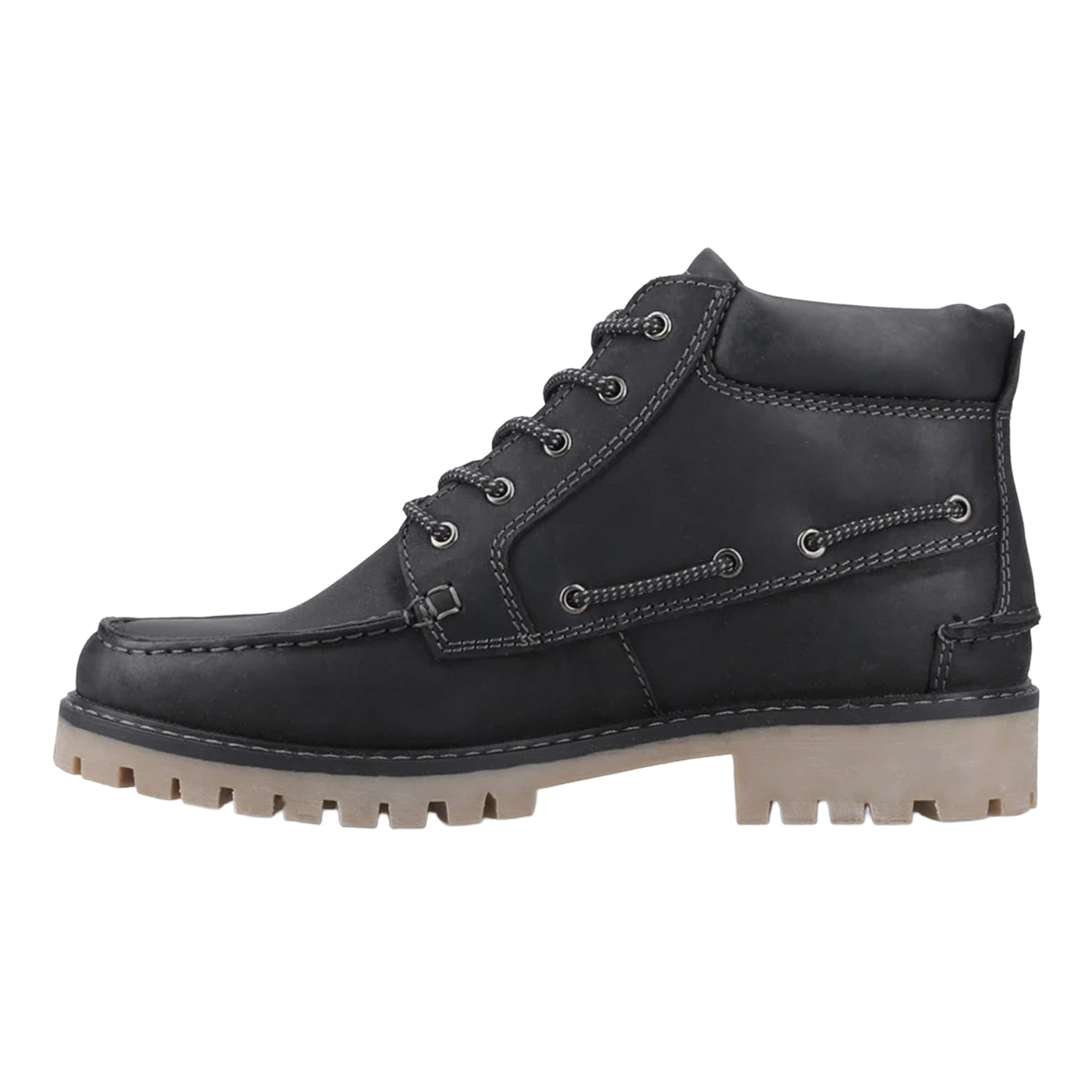 Black - Lifestyle - Sperry Mens Baltimore Leather Boots