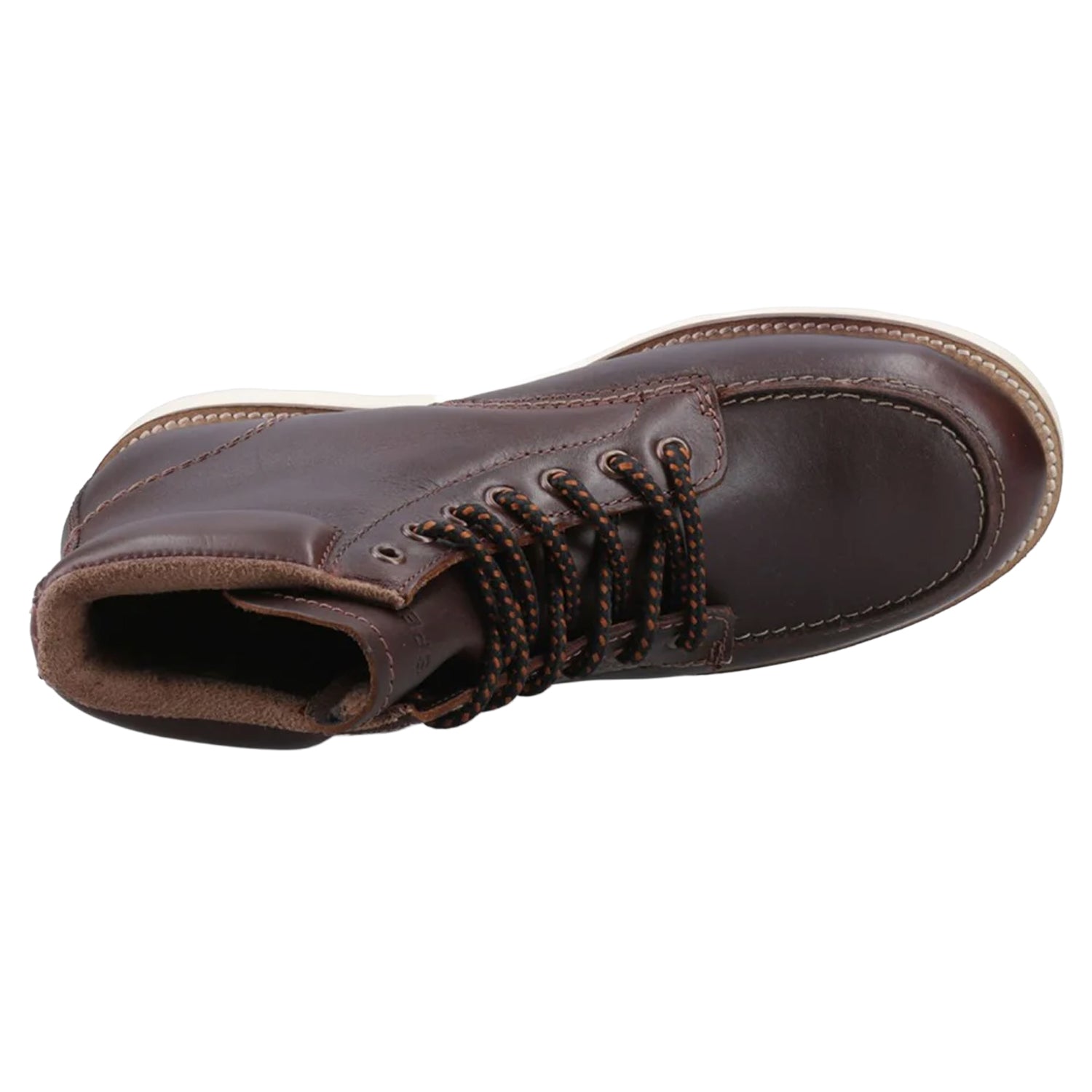 Chocolate - Back - Sperry Mens Boston Leather Boots