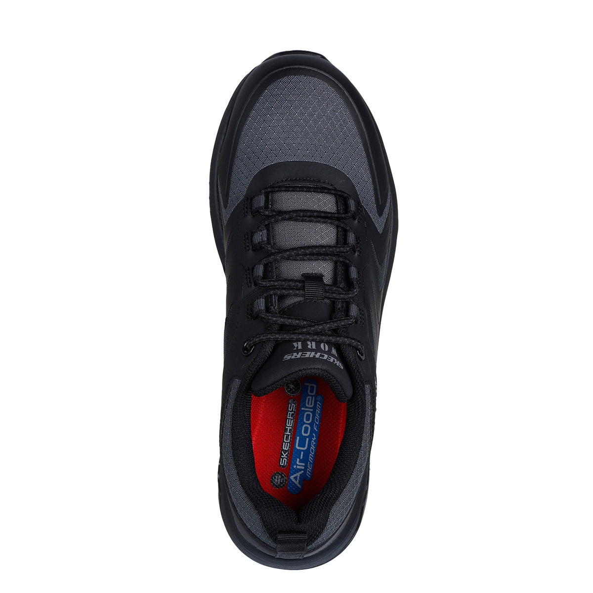 Black - Lifestyle - Skechers Mens Speed-Flex Trekking Safety Trainers