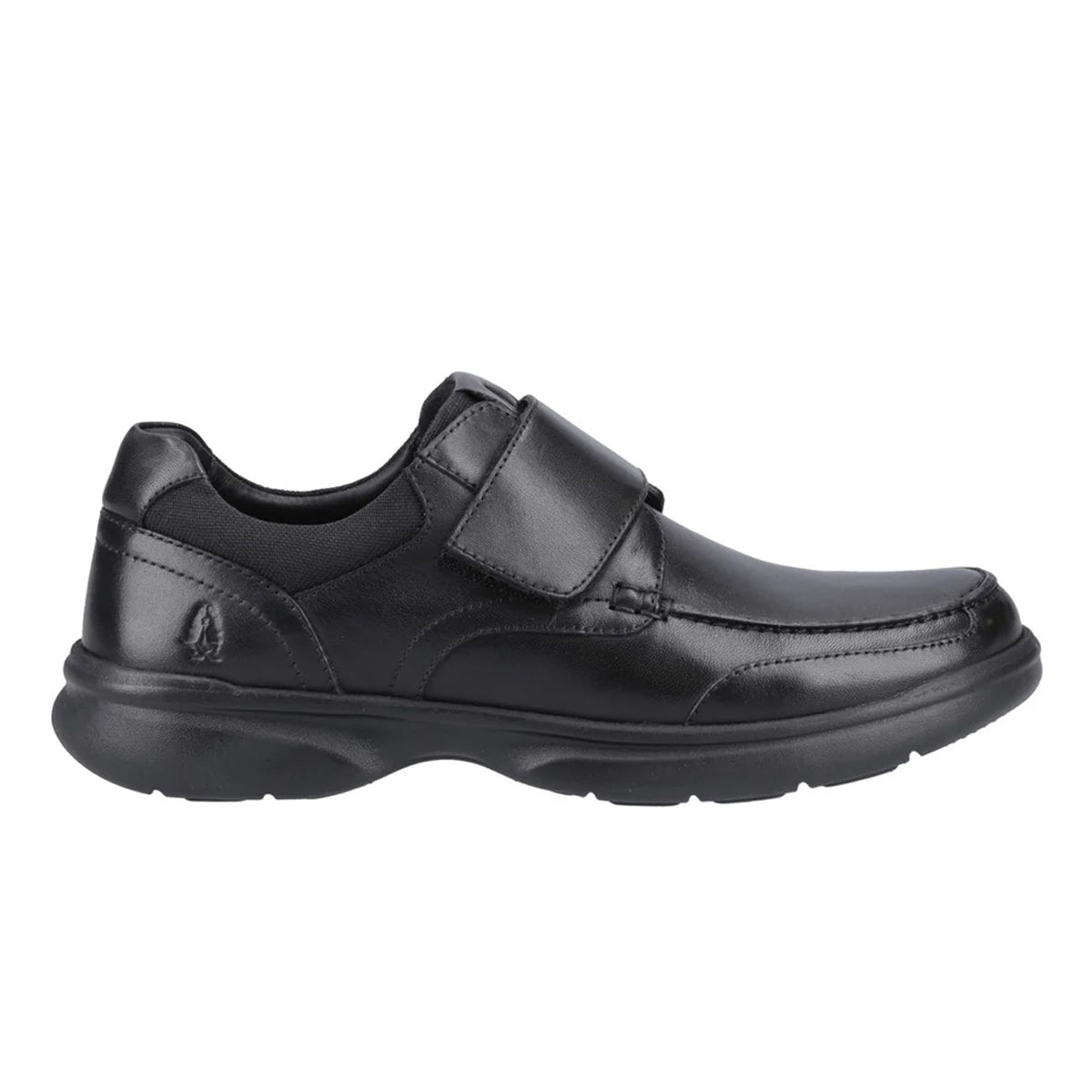 Black - Lifestyle - Hush Puppies Mens Hector Touch Fastening Flats