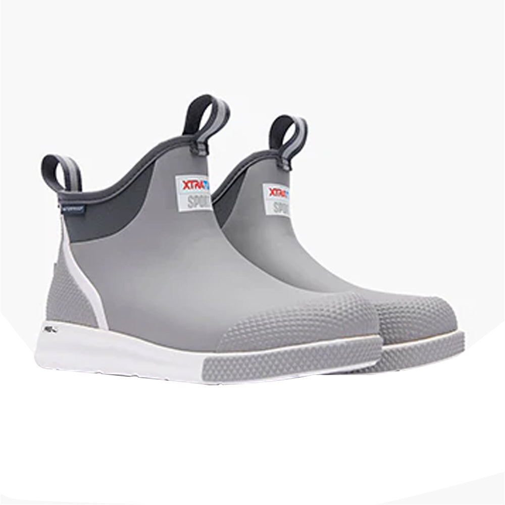 Grey - Front - Xtratuf Mens Sport Ankle Deck Boots