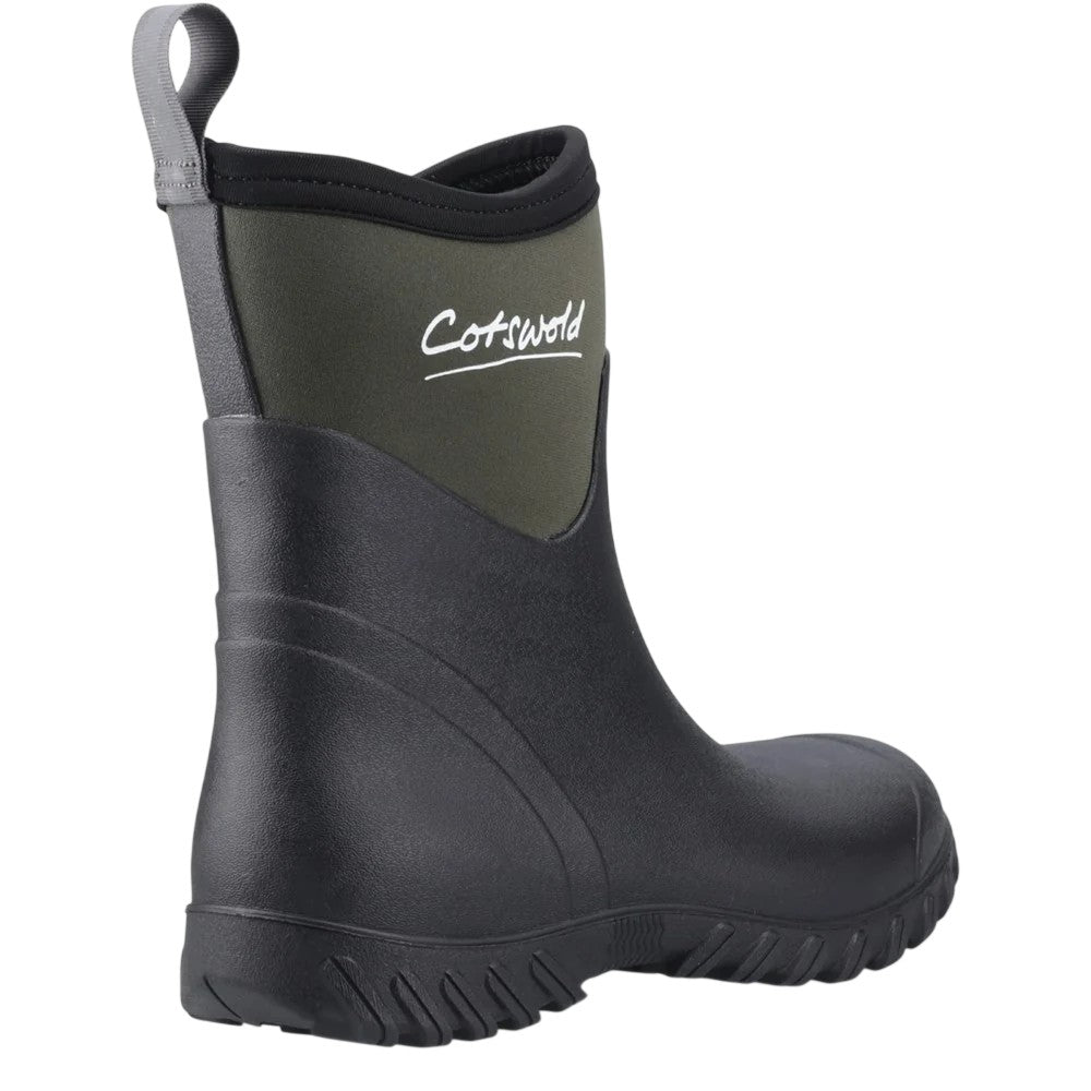 Green - Back - Cotswold Unisex Adult Winfield Wellington Boots