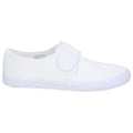 White - Back - Mirak Plimsolls (BOXED) - Boys-Girls Trainers - Unisex Plimsolls