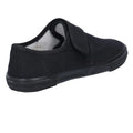 Black - Side - Mirak Plimsolls (BOXED) - Boys-Girls Trainers - Unisex Plimsolls