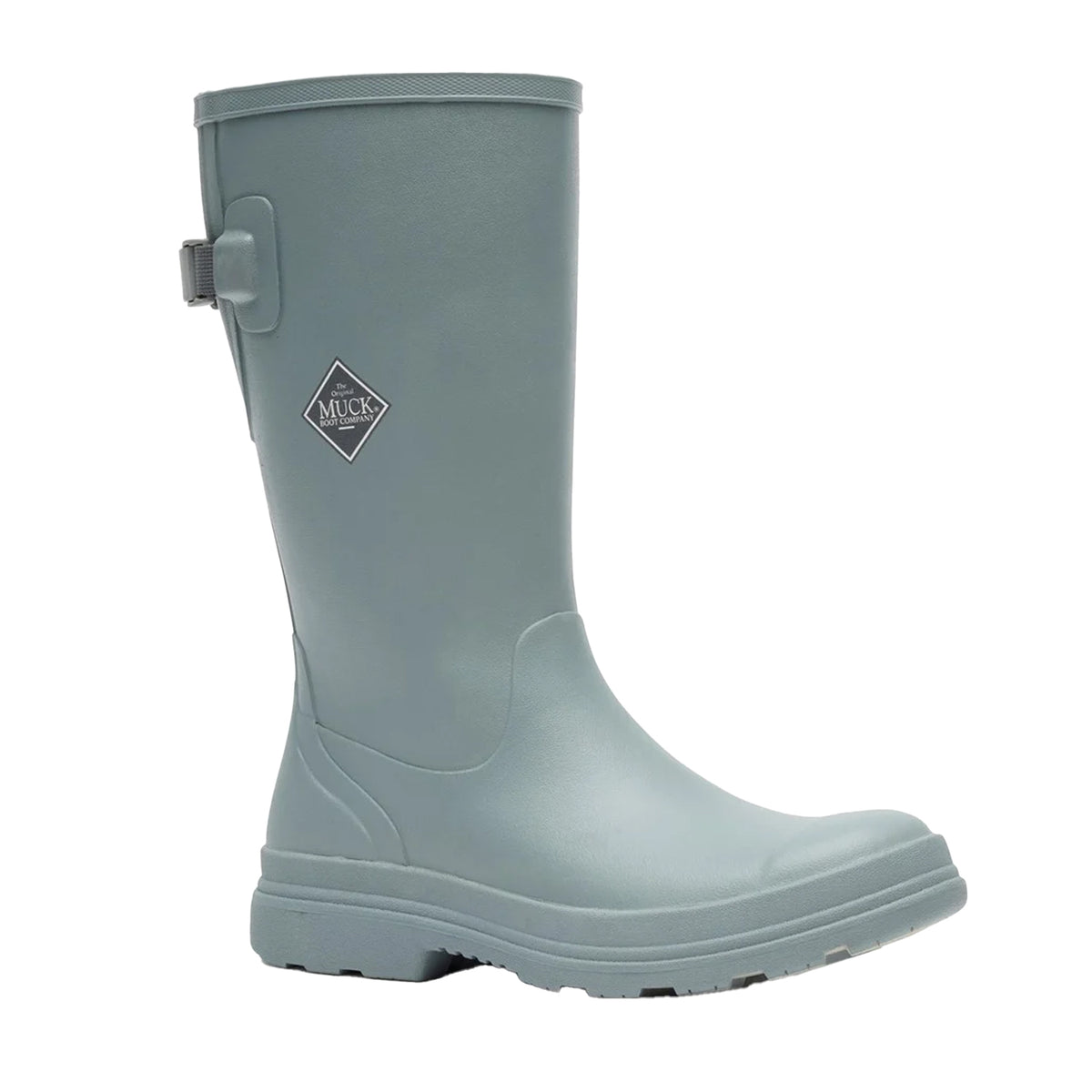 Grey - Pack Shot - Muck Boots Womens-Ladies Rainscape Tall Wellington Boots