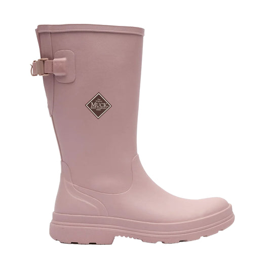 Pink - Front - Muck Boots Womens-Ladies Rainscape Tall Wellington Boots