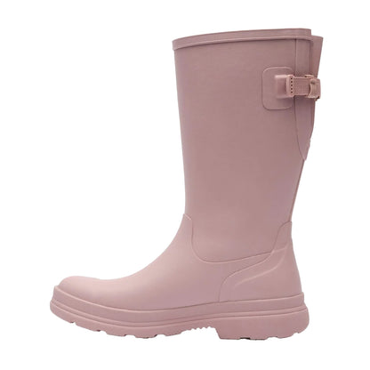 Pink - Side - Muck Boots Womens-Ladies Rainscape Tall Wellington Boots