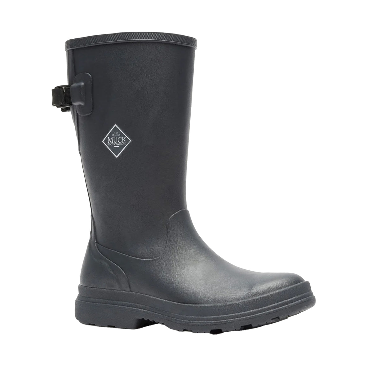 Black - Pack Shot - Muck Boots Womens-Ladies Rainscape Tall Wellington Boots