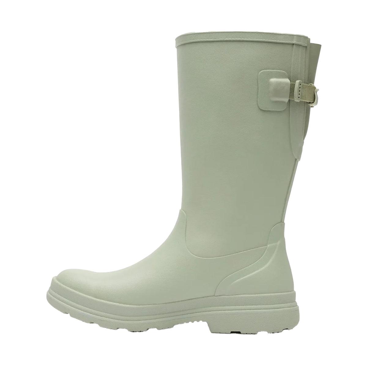 Green - Side - Muck Boots Womens-Ladies Rainscape Tall Wellington Boots