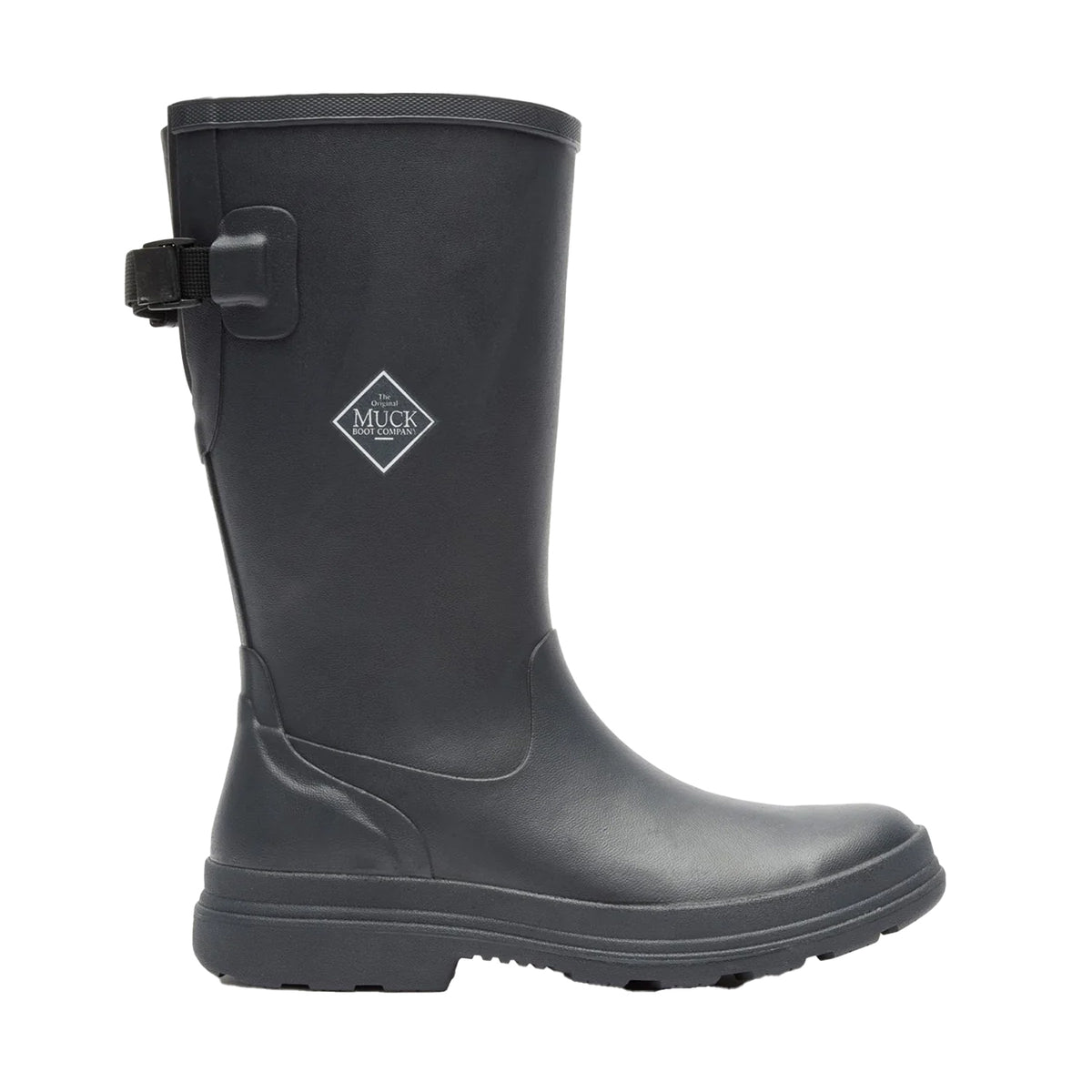 Black - Front - Muck Boots Womens-Ladies Rainscape Tall Wellington Boots
