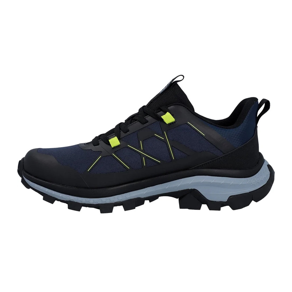 Black - Side - Hi-Tec Mens AWW Infuse Waterproof Low All Weather Hiking Shoes