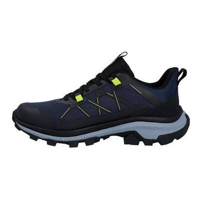 Black - Side - Hi-Tec Mens AWW Infuse Waterproof Low All Weather Hiking Shoes