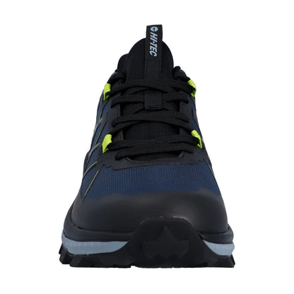 Black - Pack Shot - Hi-Tec Mens AWW Infuse Waterproof Low All Weather Hiking Shoes