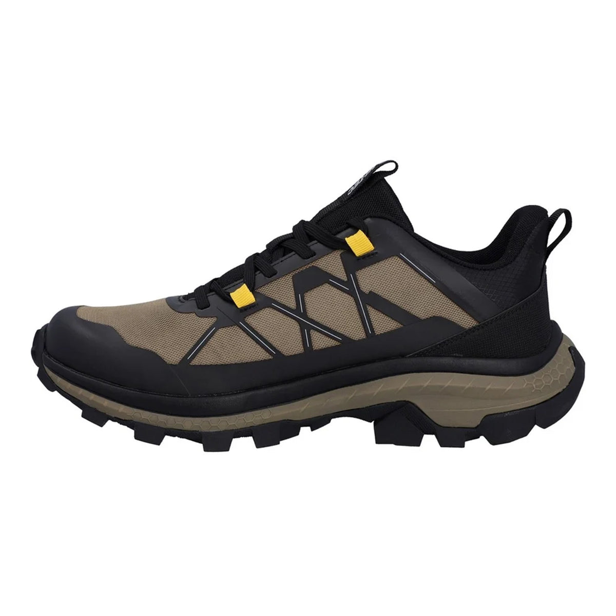 Brown - Side - Hi-Tec Mens AWW Infuse Waterproof Low All Weather Hiking Shoes