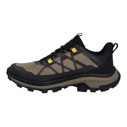 Brown - Side - Hi-Tec Mens AWW Infuse Waterproof Low All Weather Hiking Shoes