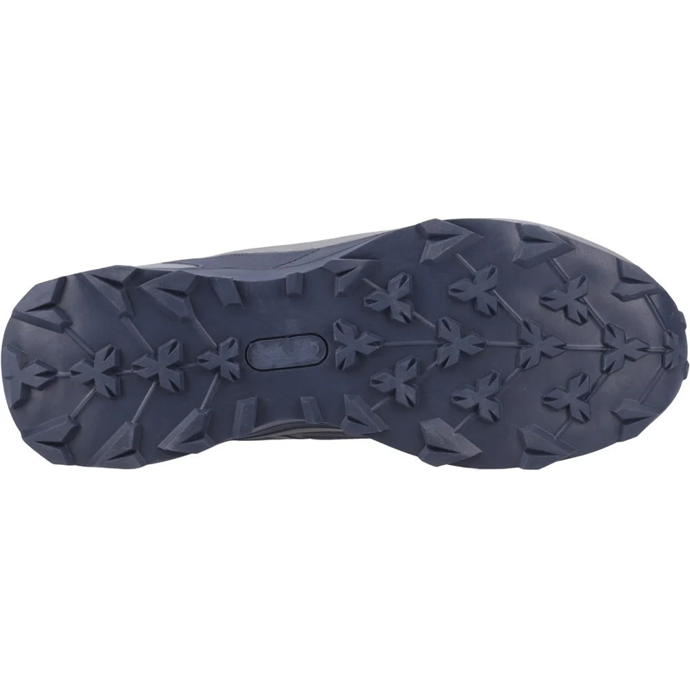 Navy - Side - Cotswold Mens Horton Recycled Low Hiking Shoes