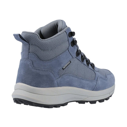 Blue - Back - Cotswold Womens-Ladies Oddington Suede Waterproof Hiking Boots