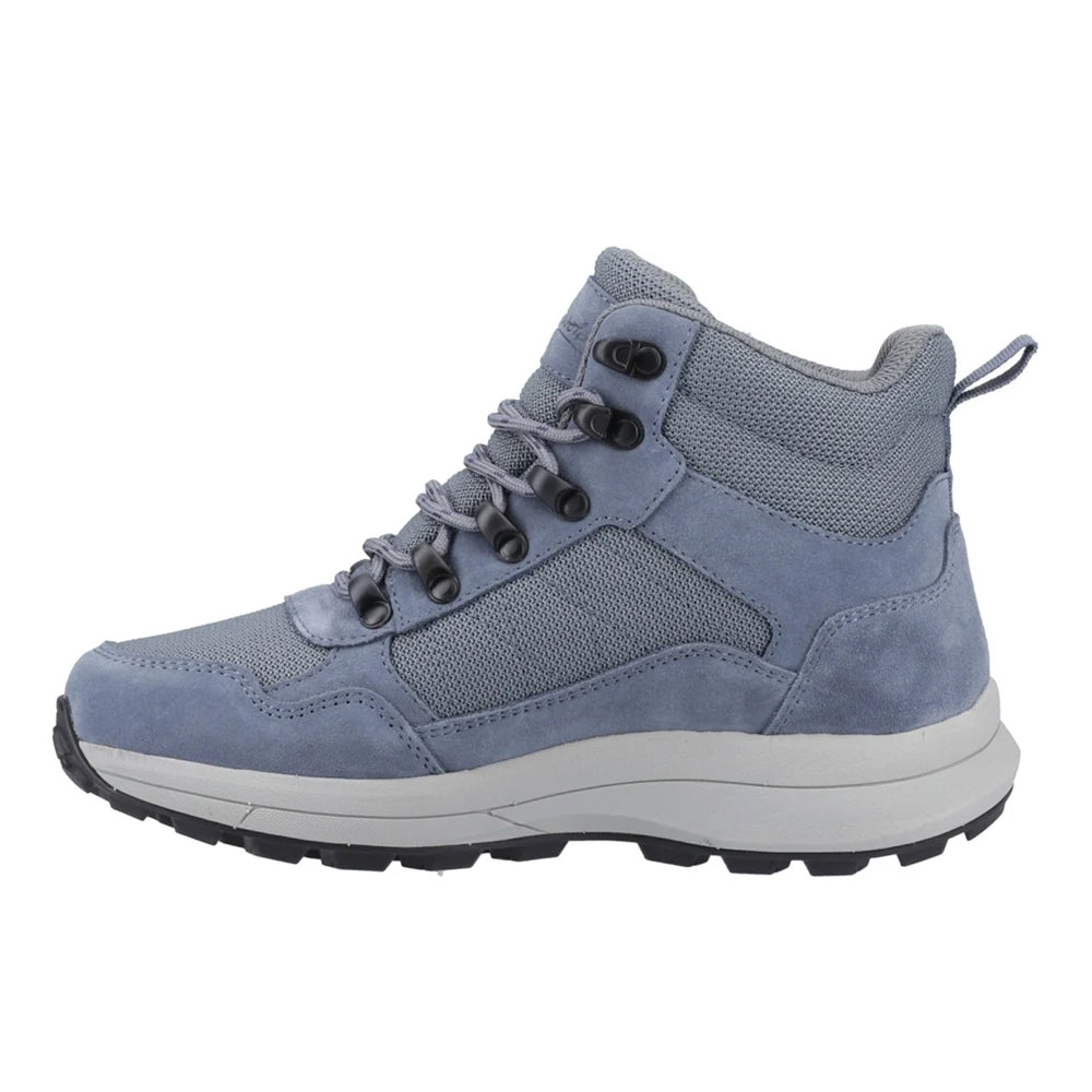 Blue - Side - Cotswold Womens-Ladies Oddington Suede Waterproof Hiking Boots