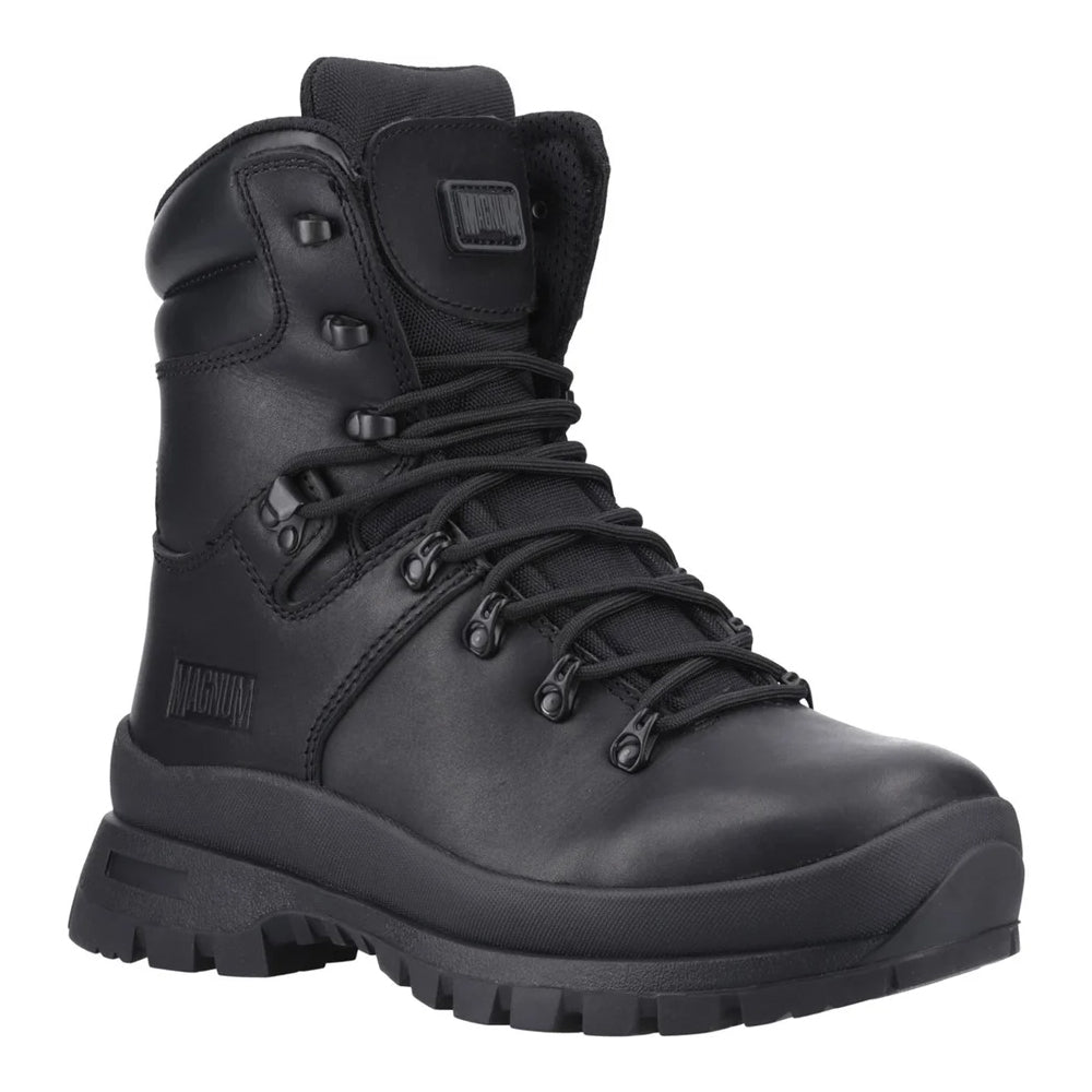 Black - Lifestyle - Magnum Unisex Adult Valiance Full Grain Leather Ankle Boots