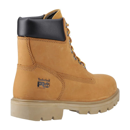 Wheat - Back - Timberland Pro Mens Sawhorse 2.0 Leather Safety Boots