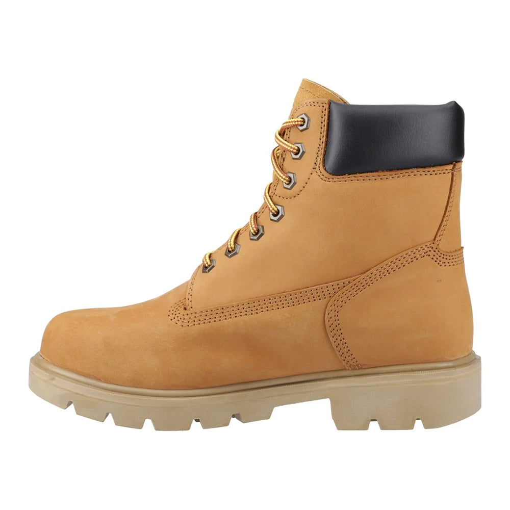 Wheat - Side - Timberland Pro Mens Sawhorse 2.0 Leather Safety Boots