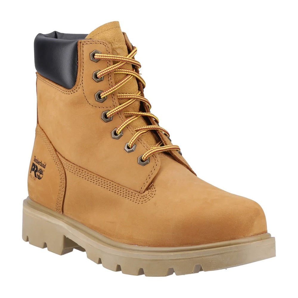 Wheat - Pack Shot - Timberland Pro Mens Sawhorse 2.0 Leather Safety Boots