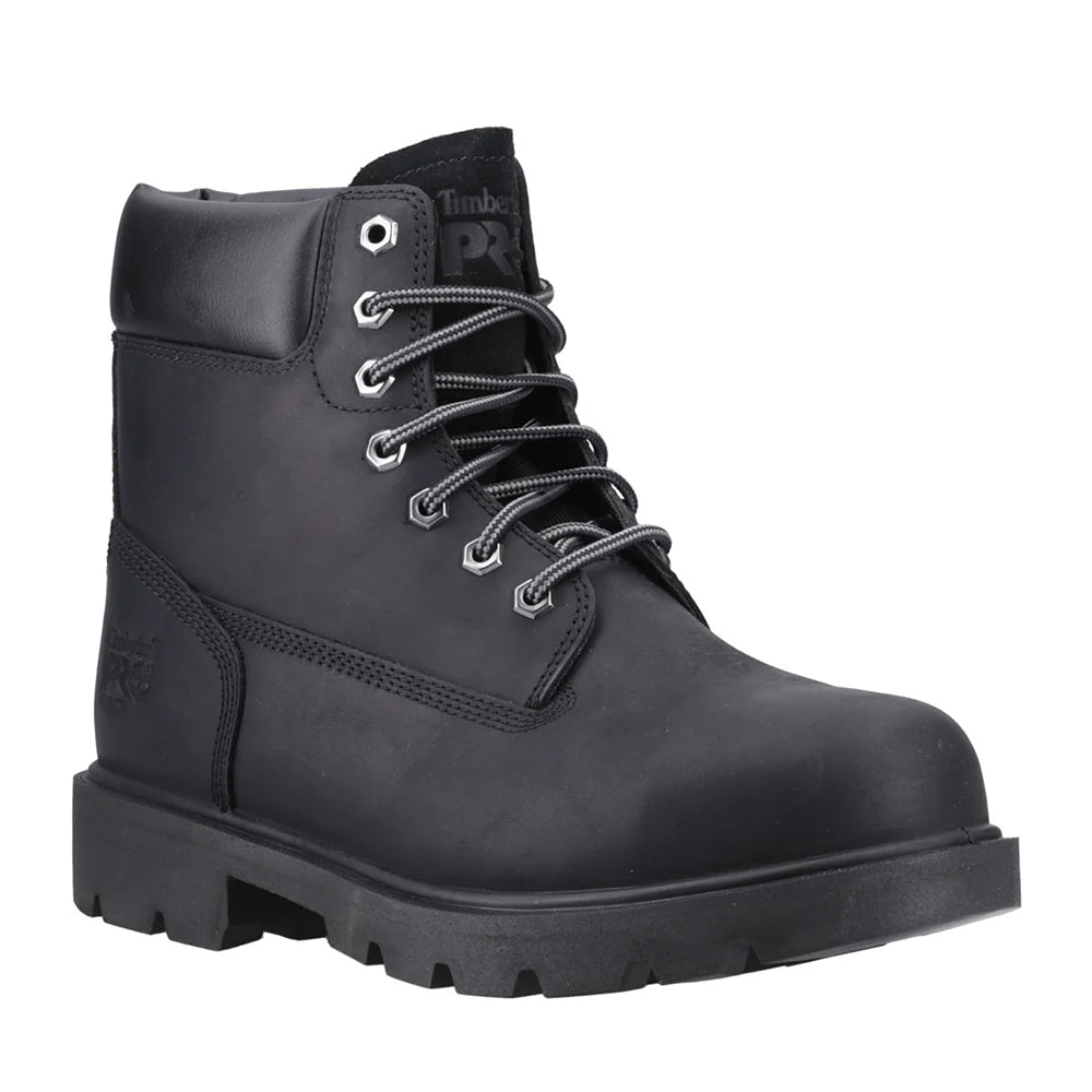 Black - Pack Shot - Timberland Pro Mens Sawhorse 2.0 Leather Safety Boots