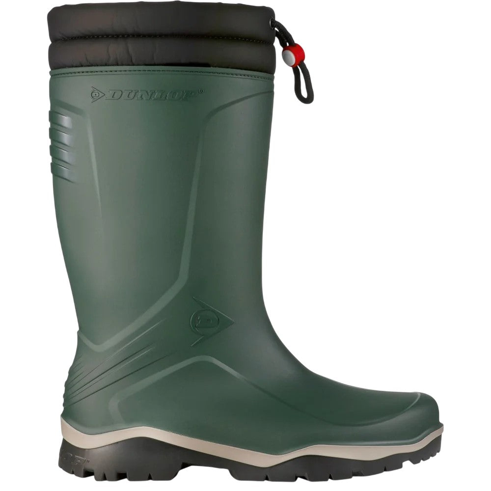 Heritage Green-Black - Front - Dunlop Unisex Adult Blizzard Wellington Boots