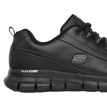 Black - Side - Skechers Mens Nampa - Osil Shoes