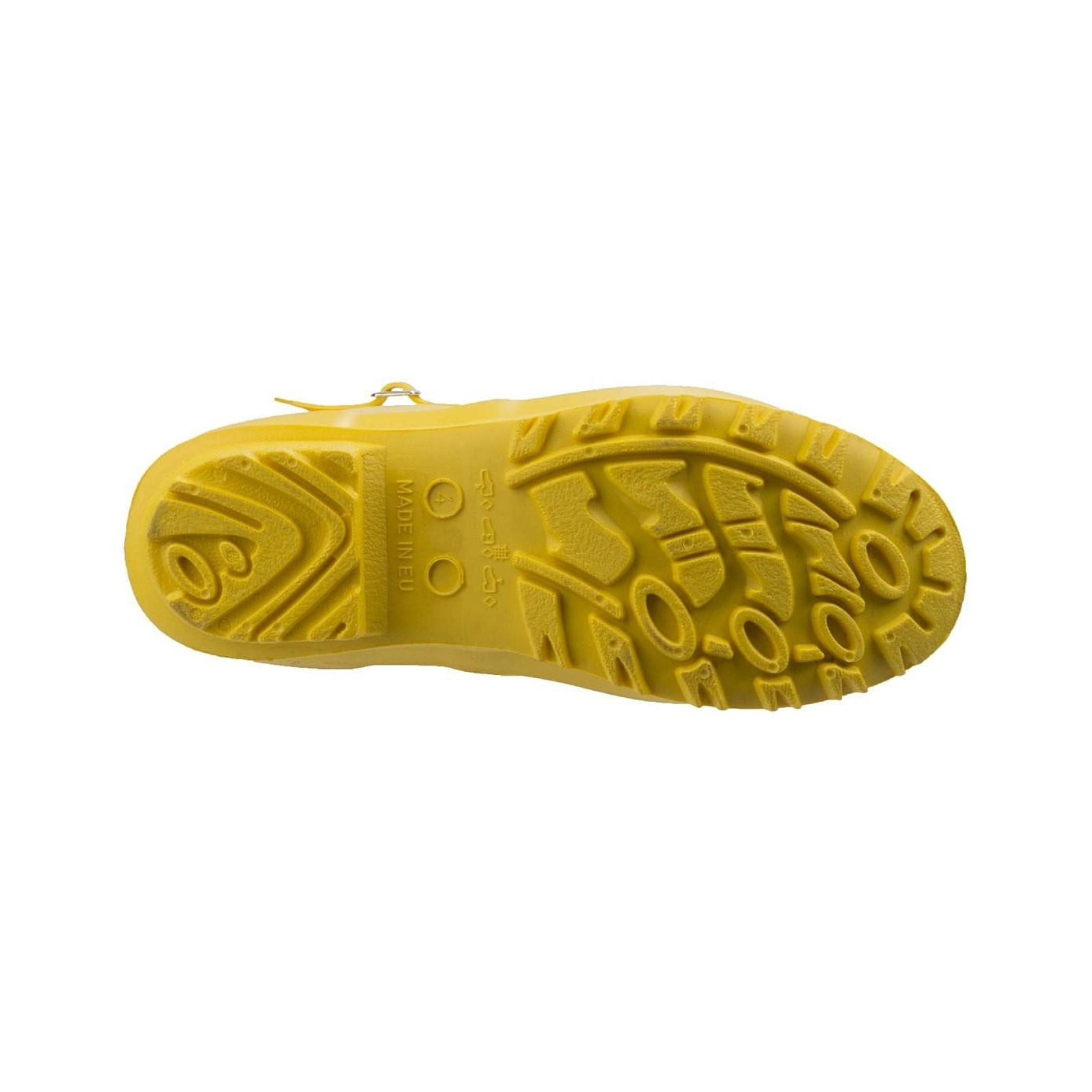Yellow - Side - Cotswold Sandringham Buckle-Up Womens Wellington Boots