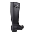 Black - Side - Cotswold Sandringham Buckle-Up Womens Wellington Boots