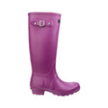 Berry - Back - Cotswold Sandringham Buckle-Up Womens Wellington Boots