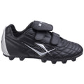 Black-Silver - Back - Mirak Forward Moulded - Boys Boots - Football-Rugby Boots