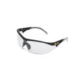 Clear - Front - Caterpillar Semi-Rimless Glasses - Workwear Acc - Eyewear