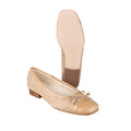 Cappuccino - Pack Shot - RIVA ANDROS SUEDE Ladies Ballerinas - Womens-Ladies Slip-on Shoes