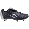 Black - Back - Mirak Forward Lace Up Screw-In - Boys Boots - Football-Rugby Boots