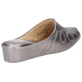 PEWTER - Side - Cincasa Menorca Mahon Ladies Slipper - Womens Slippers