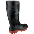 Black - Lifestyle - Dunlop Acifort A252931 Ribbed Full Safety Wellington - Mens Boots