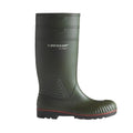 Green - Front - Dunlop A442631 Actifort Heavy Duty Safety Wellington - Mens Boots - Safety Wellingtons