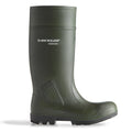 Green - Front - Dunlop Purofort Professional Safety C462933 Boxed Wellington - Mens Boots