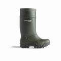 Green - Back - Dunlop C662933 Purofort Thermo + Full Safety Wellington - Womens Boots - Safety Wellingtons