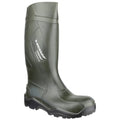 Green - Lifestyle - Dunlop C762933 Purofort+ Full Safety Standard Wellington Boxed - Womens Safety Boots