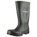 Green - Lifestyle - Dunlop D460933 Purofort PRO Non-Safety - Mens Boots - Plain Rubber Wellingtons
