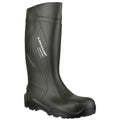 Green - Pack Shot - Dunlop Purofort+ D760933 Wellington - Mens Boots
