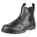 Black - Back - Amblers Steel FS116 Pull-On Dealer Boot - Unisex Boots